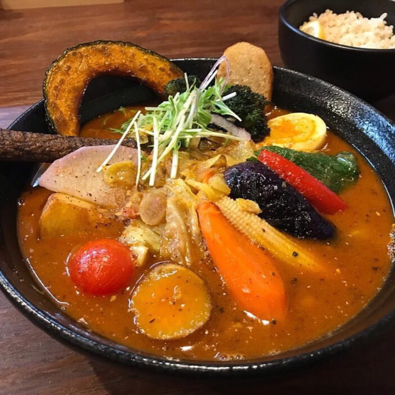 ★十勝の彩り野菜カリー(奥芝商店 帯広本店)