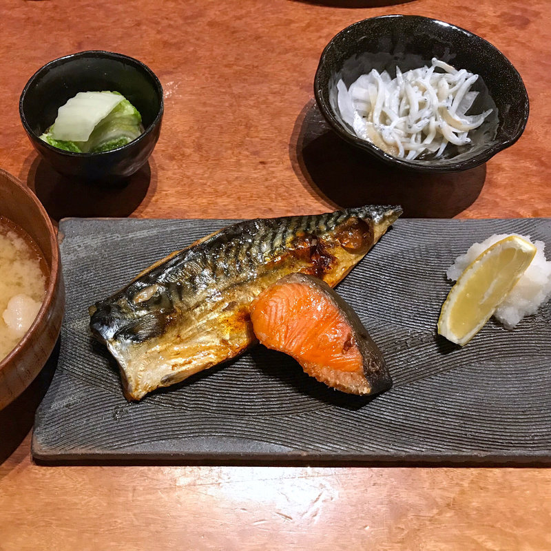 焼き魚定食(銀平 朝獲れぐあん 北新地店)
