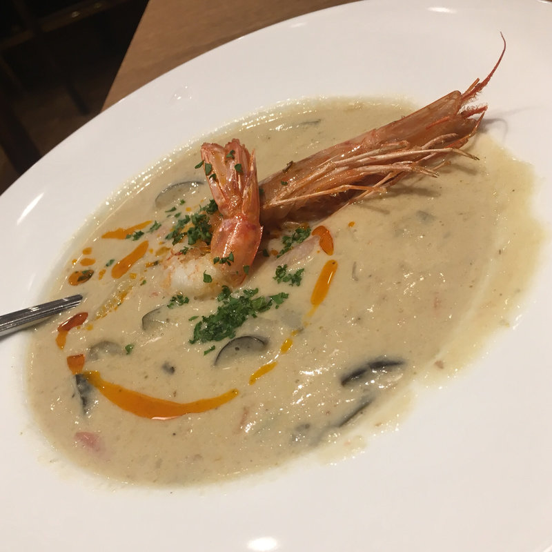 海老とココナッツのグリーンカレー(リザラン 高田馬場店)