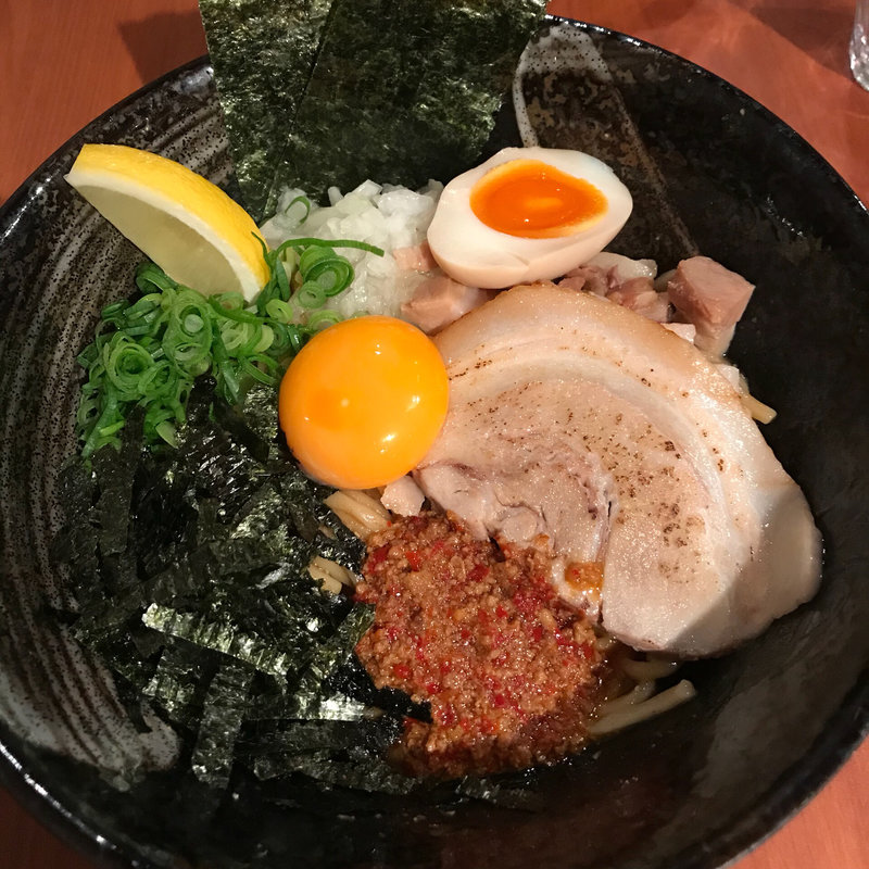 特性辛味まぜ麺(みつ星製麺所 福島本店)