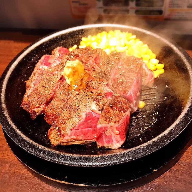 ワイルドステーキ450g(いきなり！ステーキ マリノアシティ福岡店)