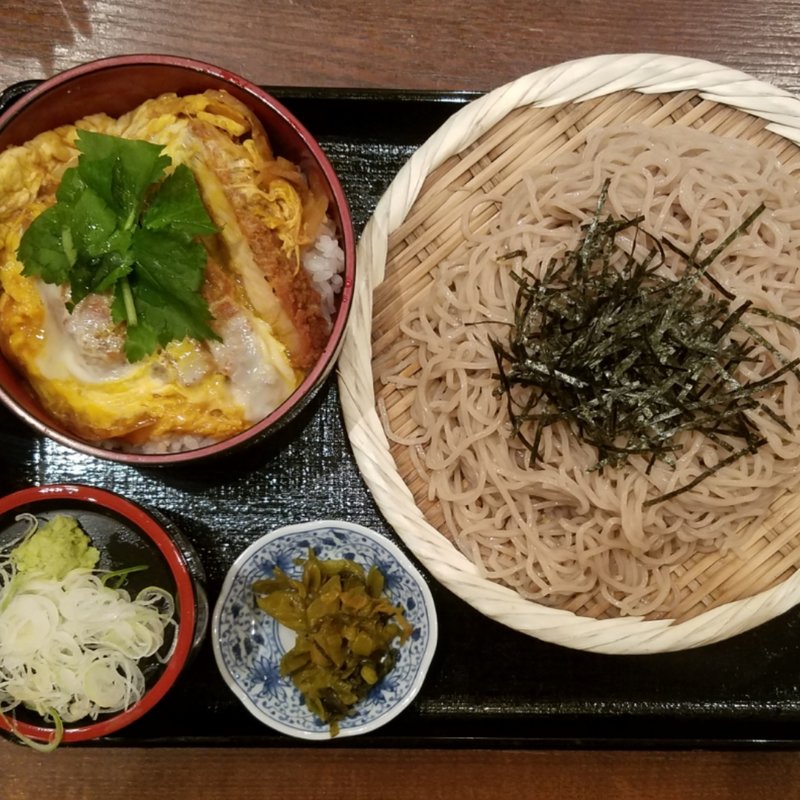 かつ丼セット(青山 がらり つくば店 )