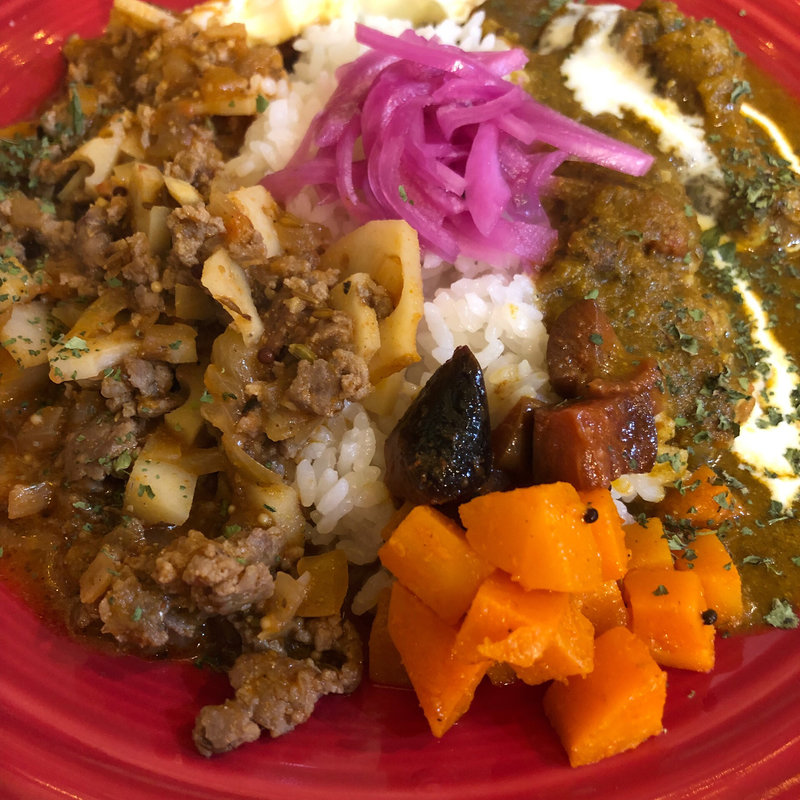 あいがけ(スパイスカレーボンズ （SPICE CURRY BON'S）)