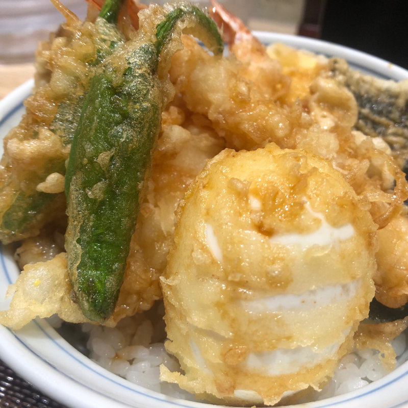 (天丼・らぁ麺 ハゲ天)