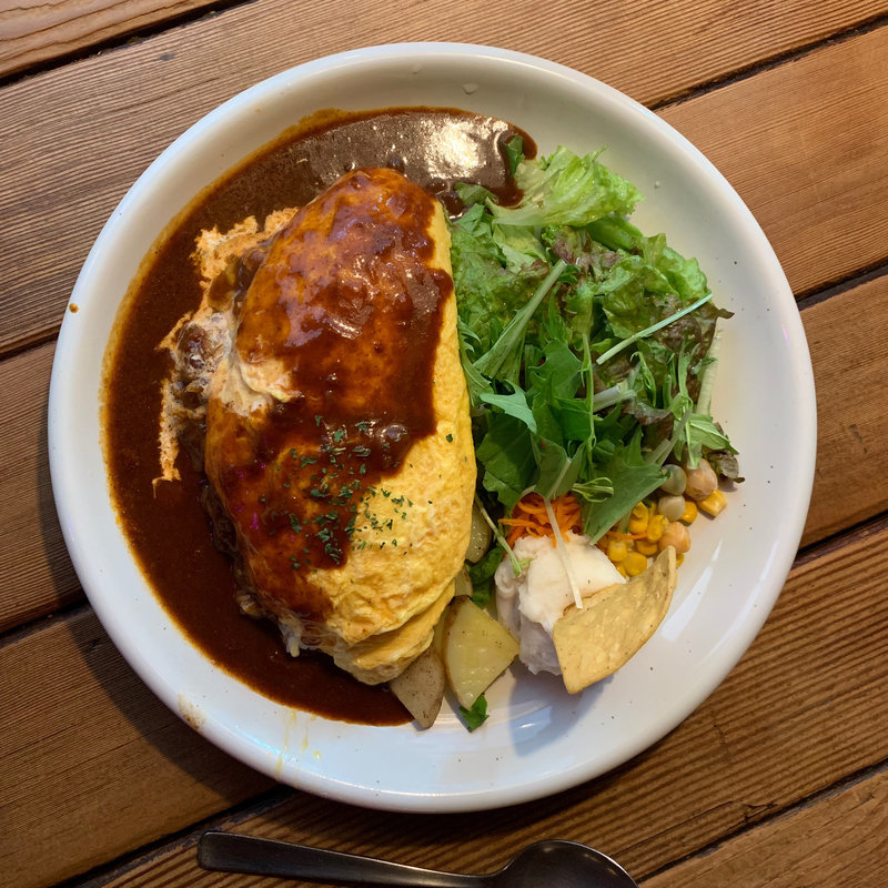 デミチーズオムライス(MOGA cafe)