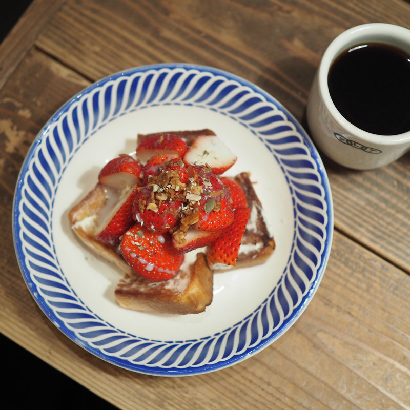 苺のティラミストースト(Hood by Vargas （フッド バイ バーガス　【旧店名】フッドカフェ）)