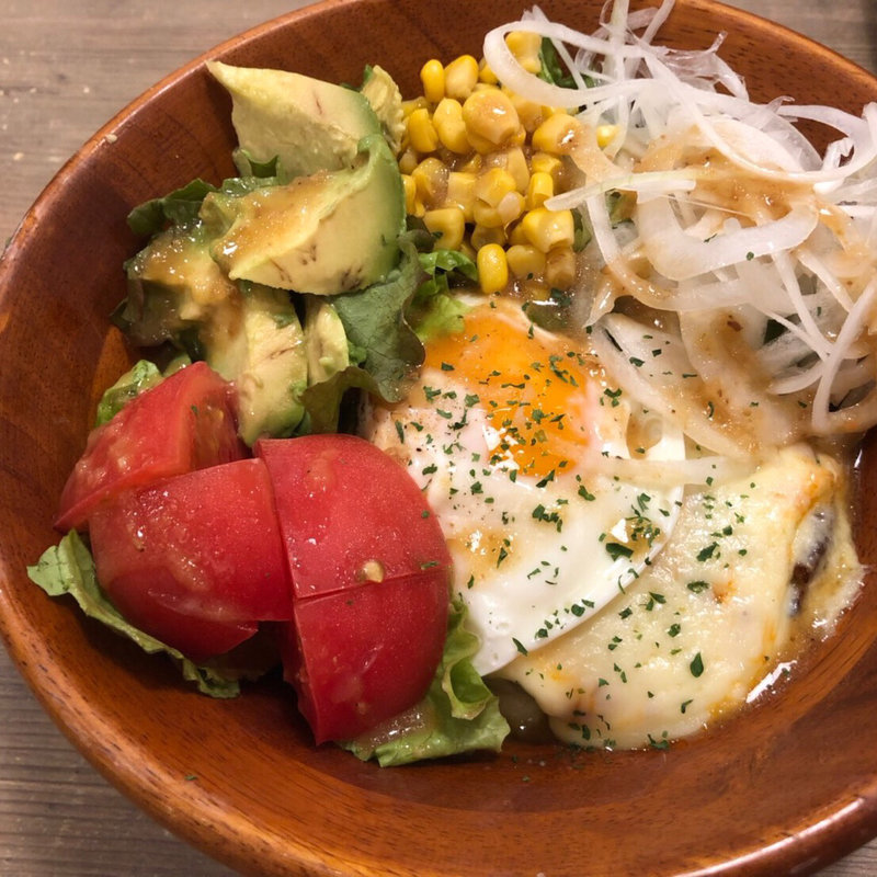 ロコモコ(ドリア＆グラタンなつめ)