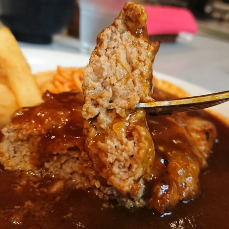 ハンバーグステーキデミグラスソース(アミティー)