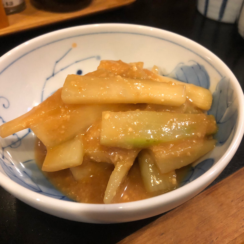 うどの酢味噌和え(ほろよい )