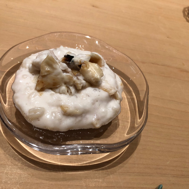 ふぐ白子リゾット(あし乃)