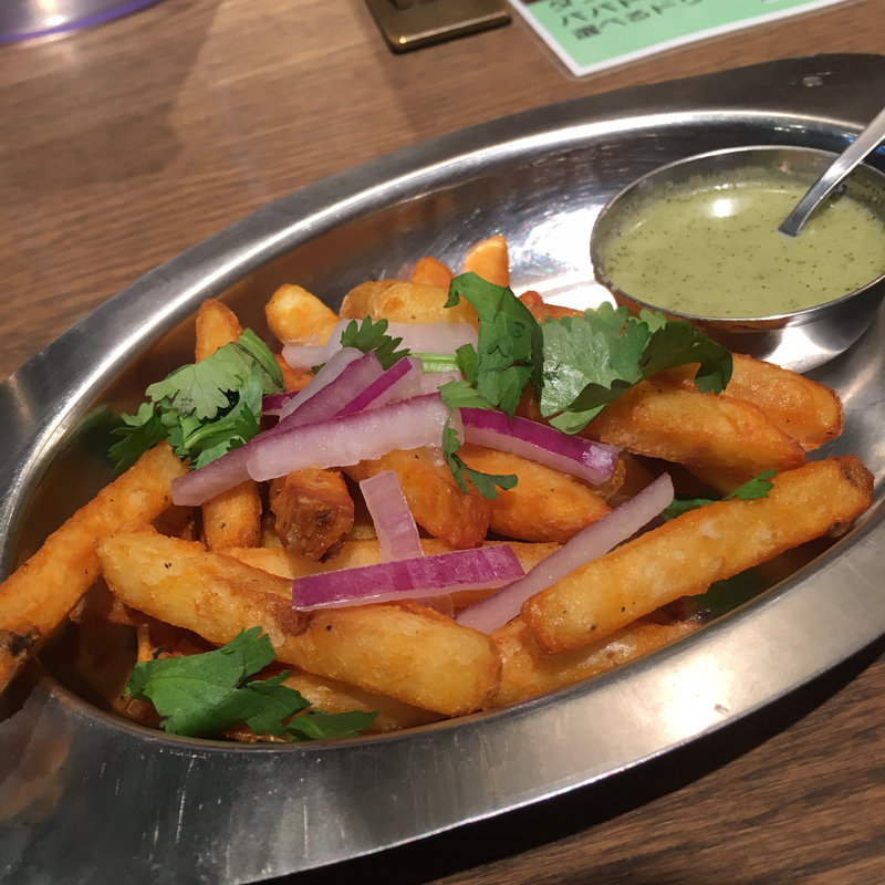 マサラフライドポテト(エリックサウス KITTE名古屋店)