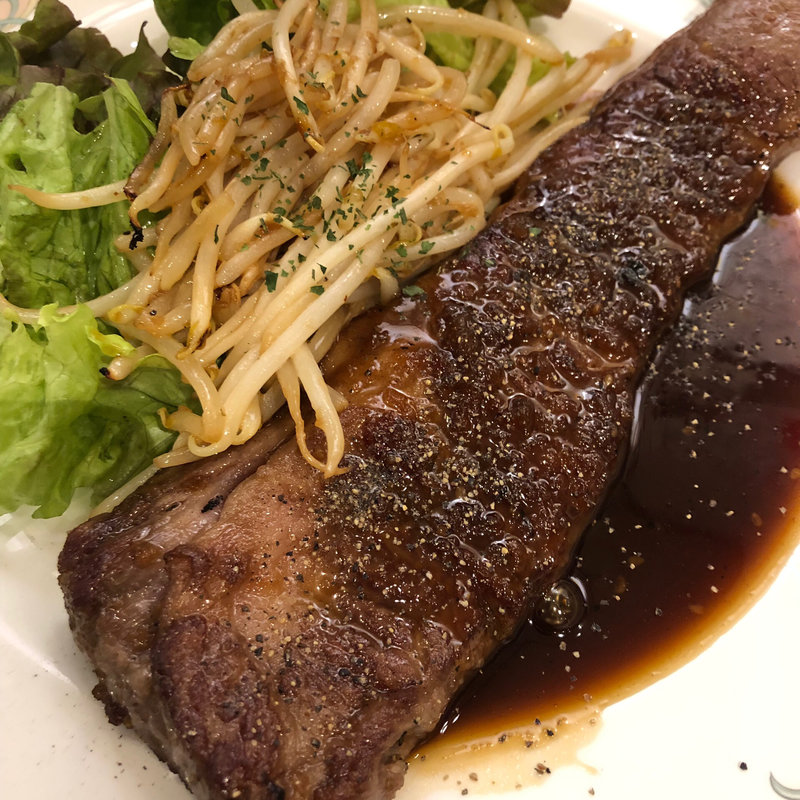 ステーキ(我まんま )