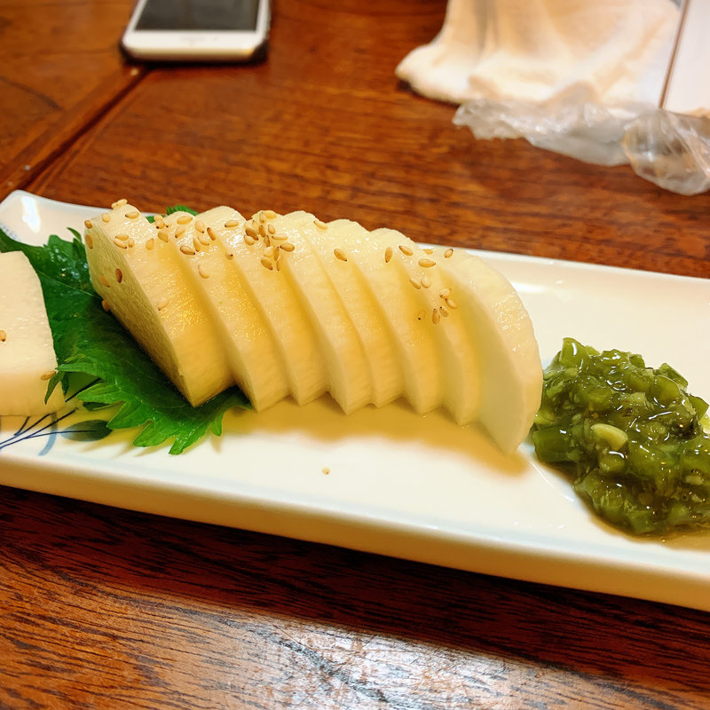 長芋わさび漬け(いろは寿司 本店)