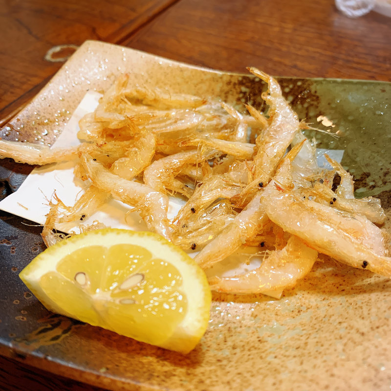 白えびの唐揚(いろは寿司 本店)