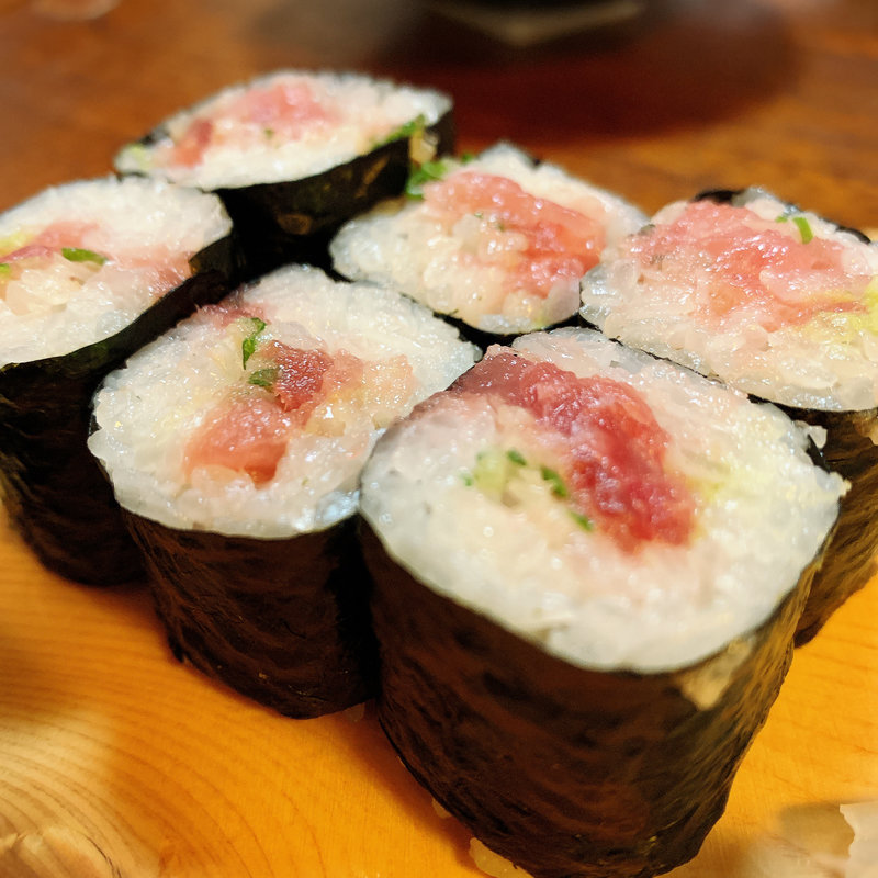 ネギトロ巻き(いろは寿司 本店)