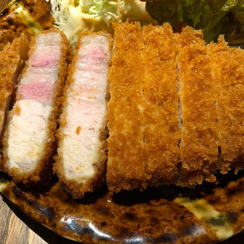 プレミアムポーク(ルイビ豚)(とんかつ朔)