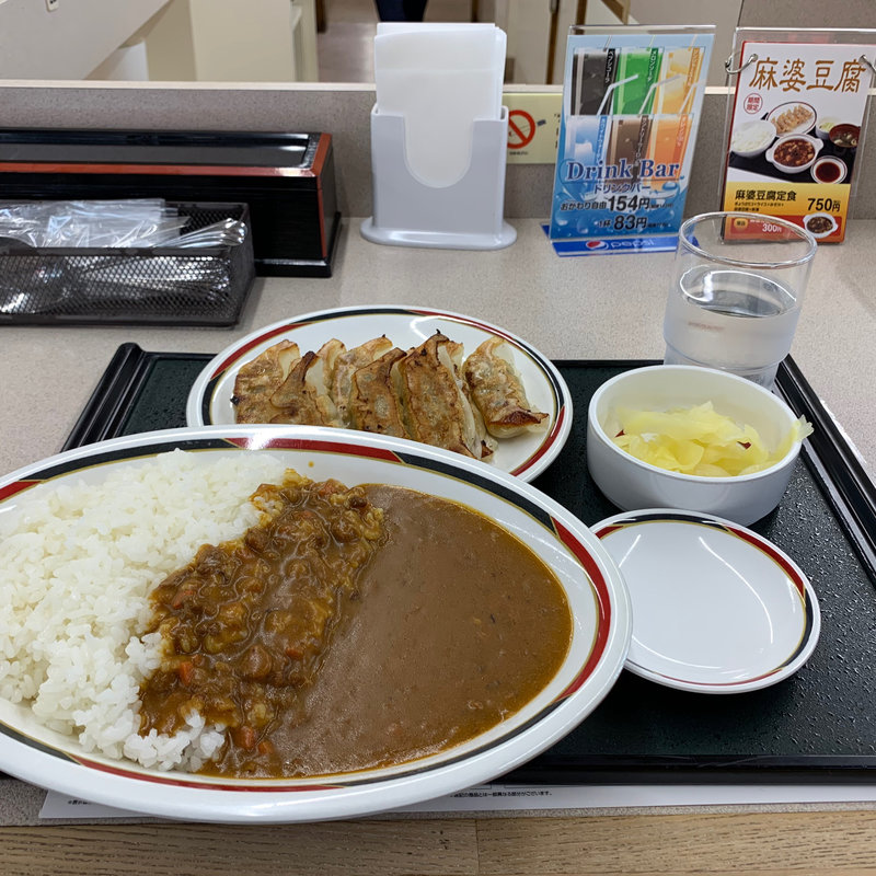 みよしのカレーセット大盛(みよしの 栄町店)