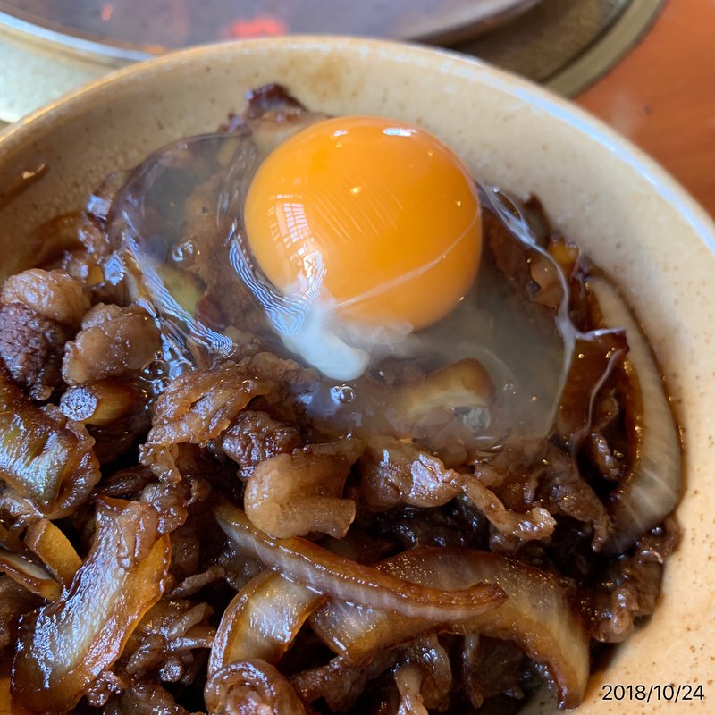 牛丼(豚捨 （ぶたすて）)