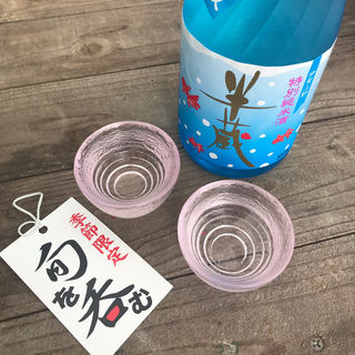 特別純米酒 半蔵 金魚ラベル(株式会社 大田酒造 )
