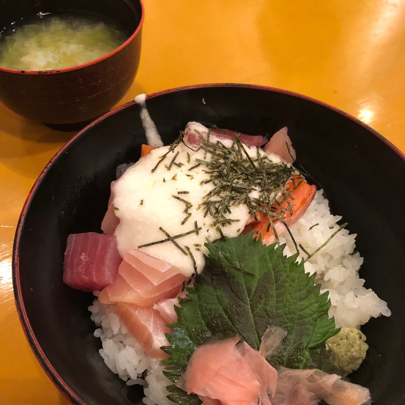 海鮮トロロ丼(浜焼き海鮮居酒屋 大庄水産 水道橋店)