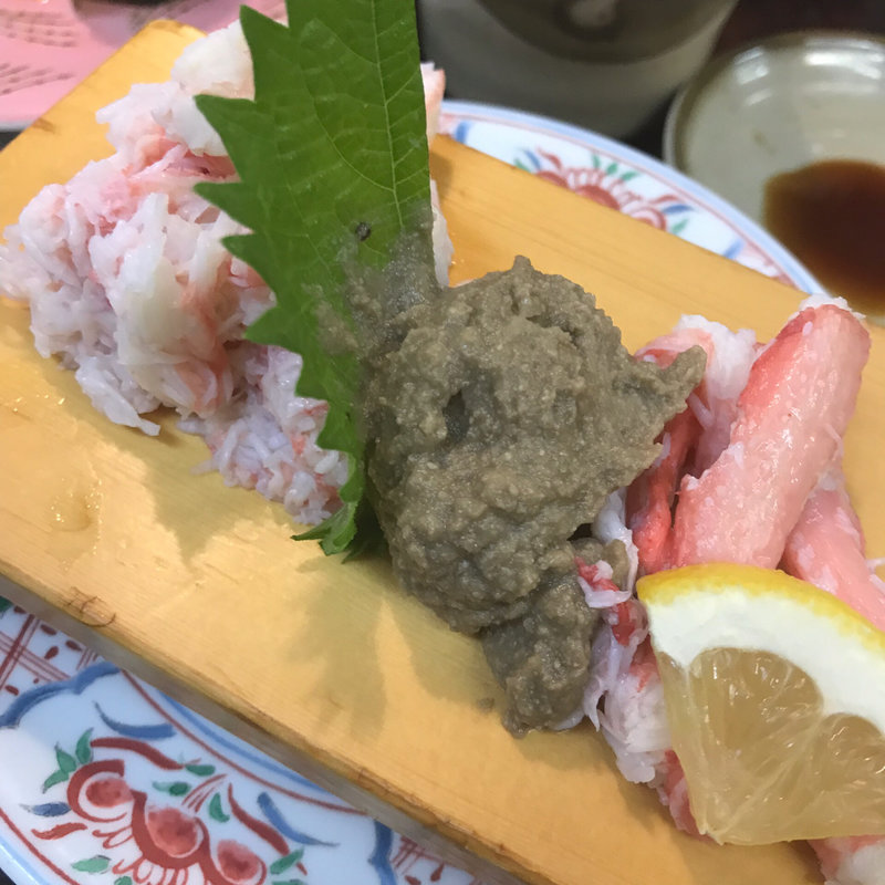 カニ味噌(近江町市場寿し （おうみちょういちばずし）)
