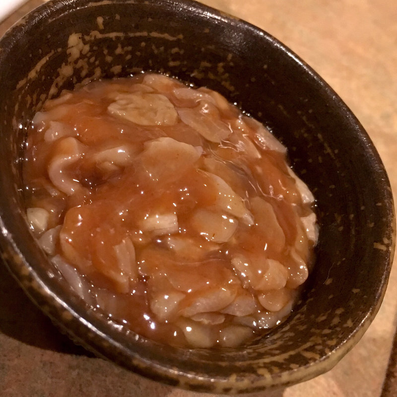 まぐろの酒盗(洋風かくうち タイムナチュラル)