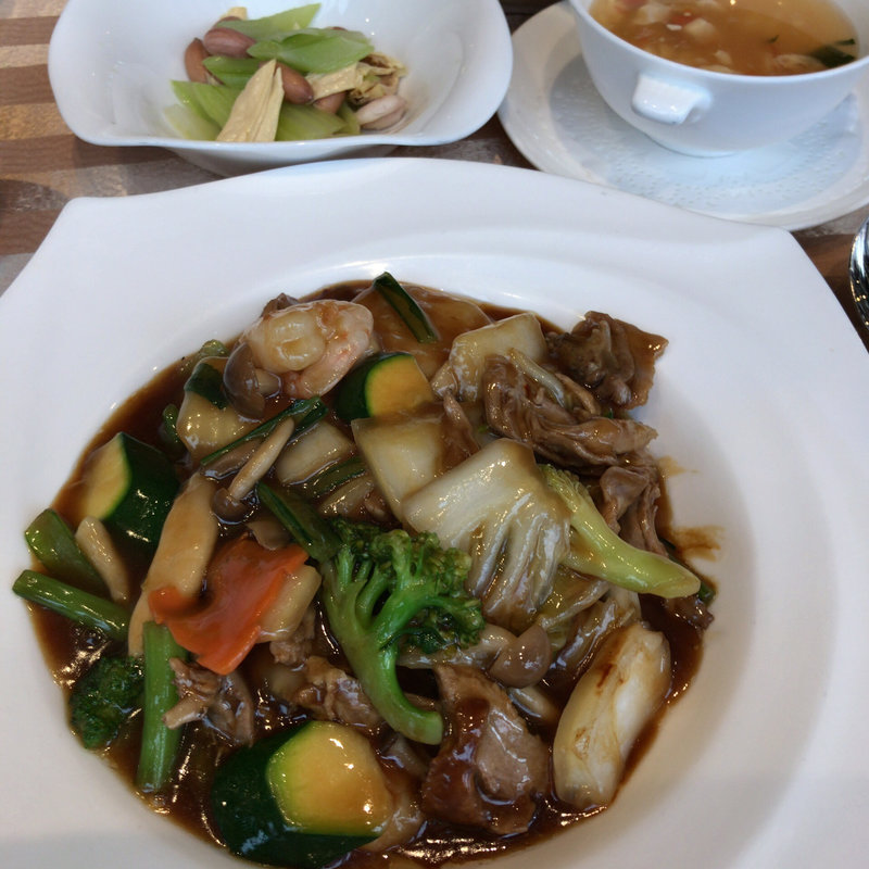 北京ダック特選あんかけご飯(全聚徳 新宿店)