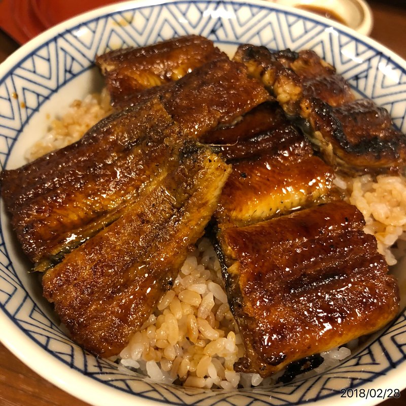 上うなぎ丼(うなぎの新甫)