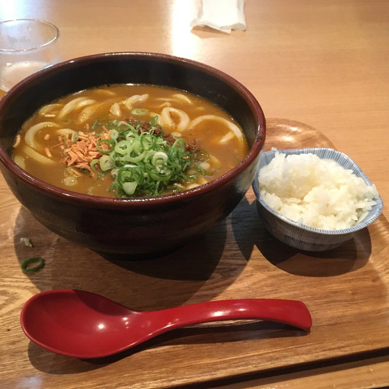 カレーうどん(釜喜利うどん)