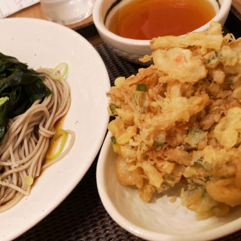 大和まなのかき揚げそば(しぶそば 二子玉川店 )