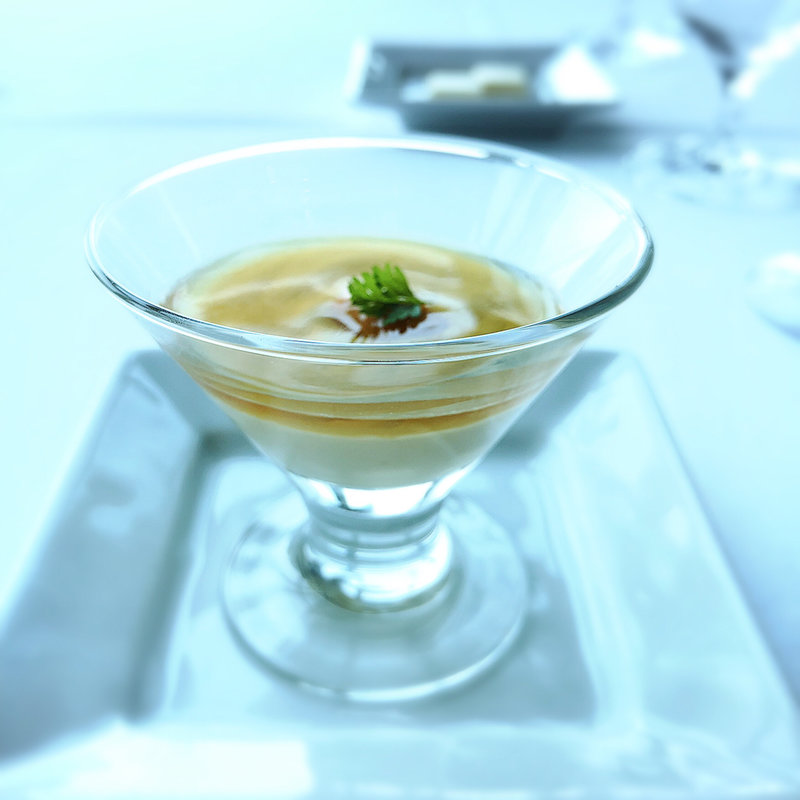 ウニのフラン カクテルスタイル(Fish Bank TOKYO)