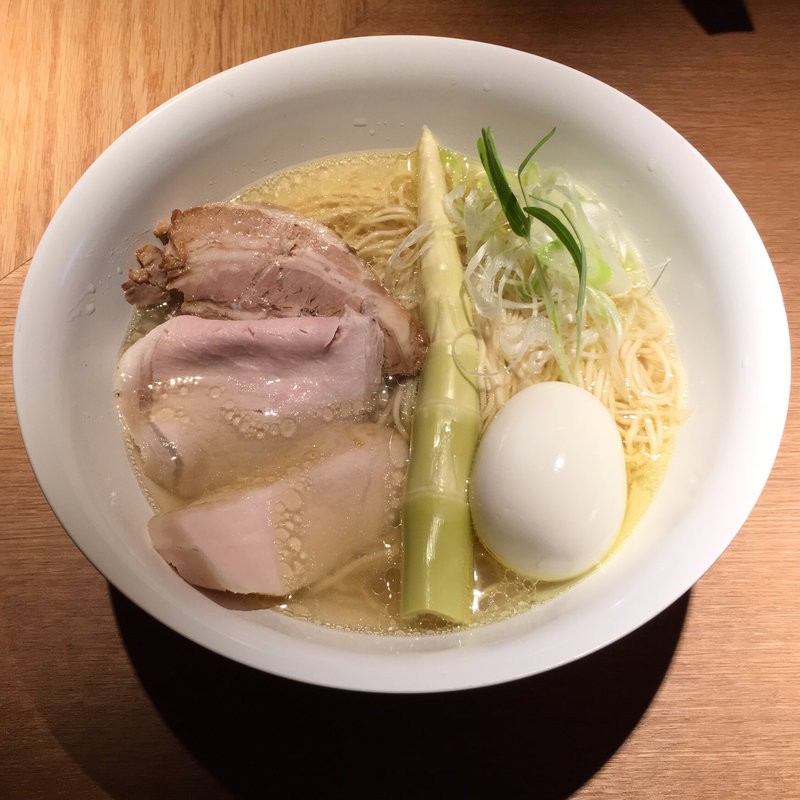 特製塩そば(楢製麺)