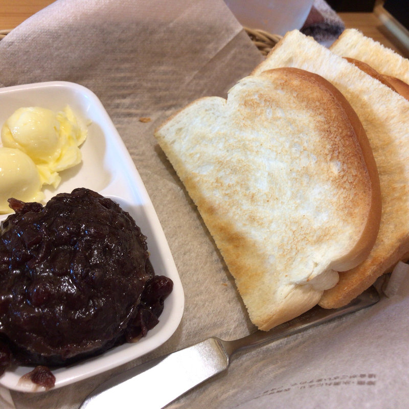 小倉トースト(コメダ珈琲店 仙台富沢店)