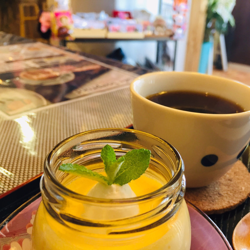 手造りプリン(カフェ ソアプロット)