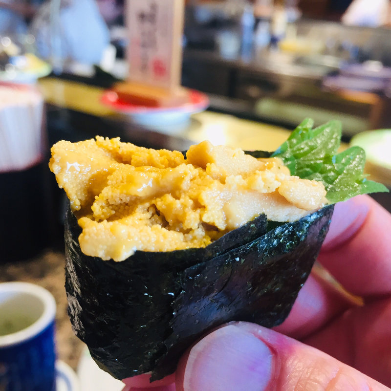 雲丹(廻る寿司 めっけもん 皇徳寺店 )