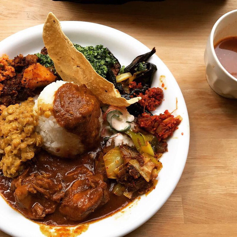 スリランカカレープレート(SUNSUN)