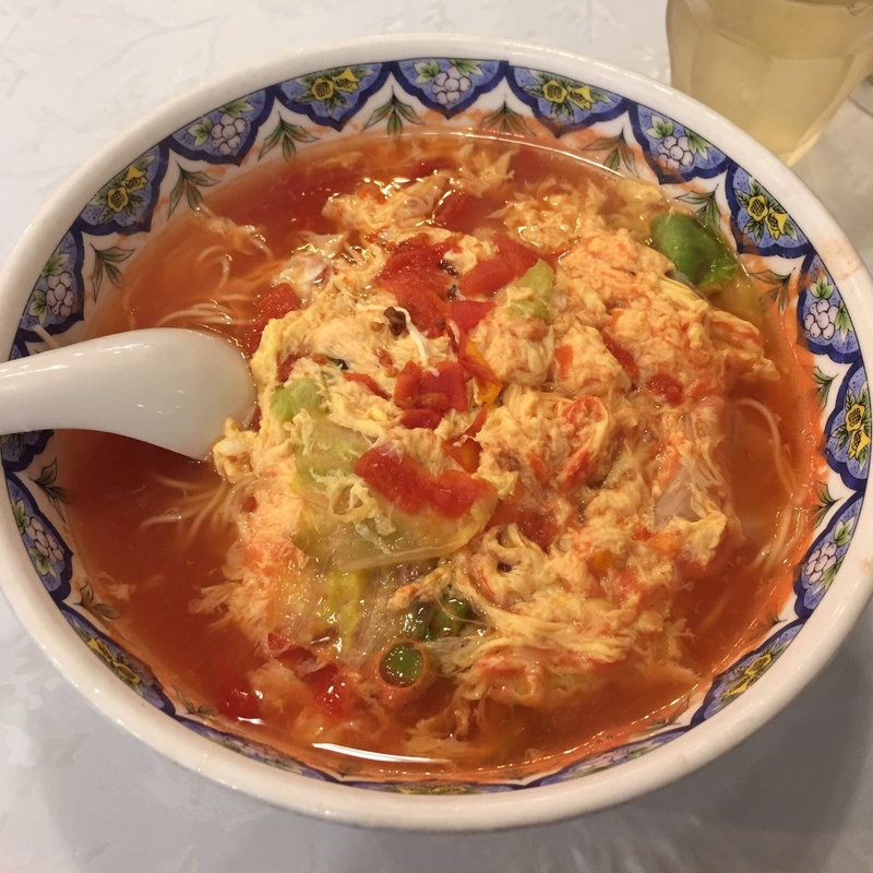 トマ玉ラーメン(中国ラーメン揚州商人 飯田橋ラムラ店 )