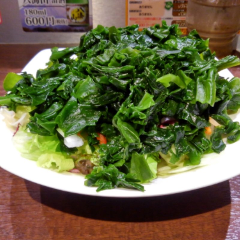 わかめ大盛サラダ(いきなりステーキ　渋川店)