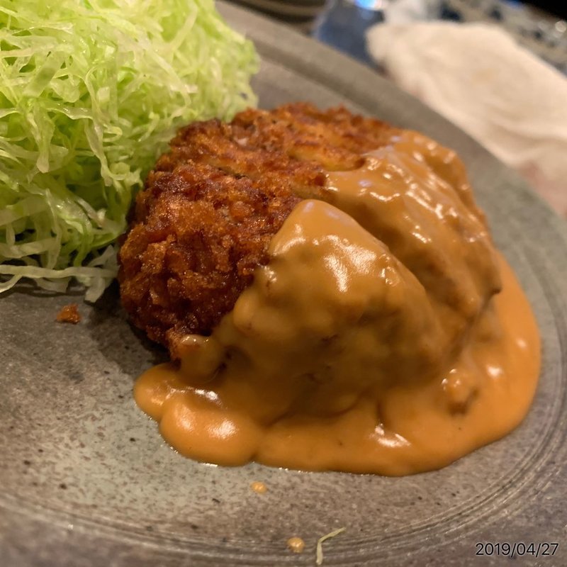 ビーフカツ(割烹ほその)