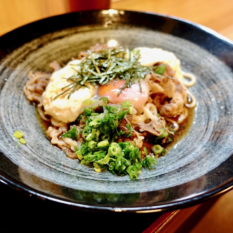 肉とろろぶっかけうどん(しお津)