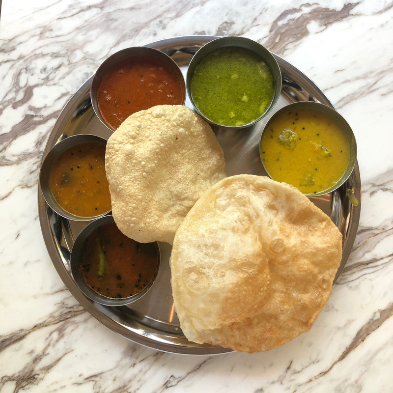 ランチミールス(南インドの軽食と定食　三燈舎)