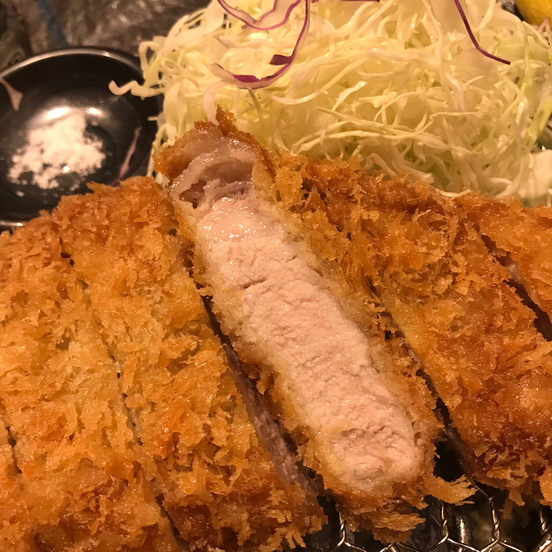 厚揚げロースかつ膳(勝烈亭 新市街本店)