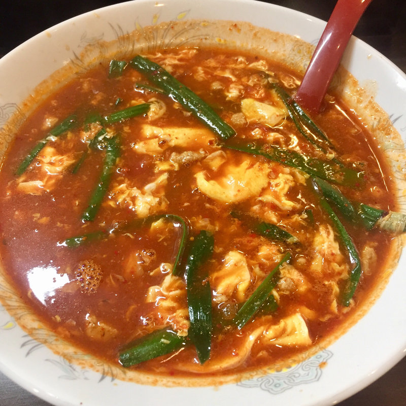 完熟トマト辛麺(辛麺屋桝元 福岡大名店)