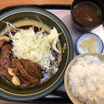トンテキ定食(味蔵 東名阪自動車道御在所エクスパーザ上り線 )