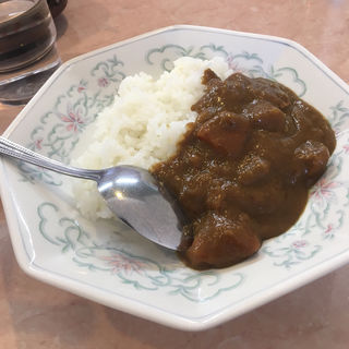 半カレー丼(ラーメン 中華定食 宝連)