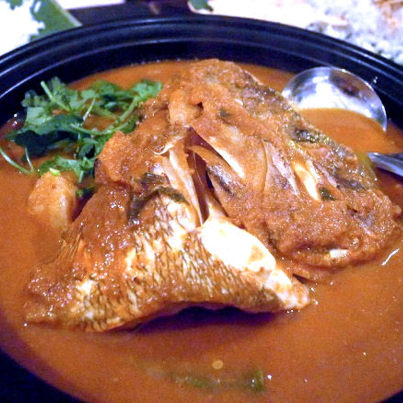 フィッシュヘッドカレー(松記鶏飯 （SONG KEE JEE FAN）)