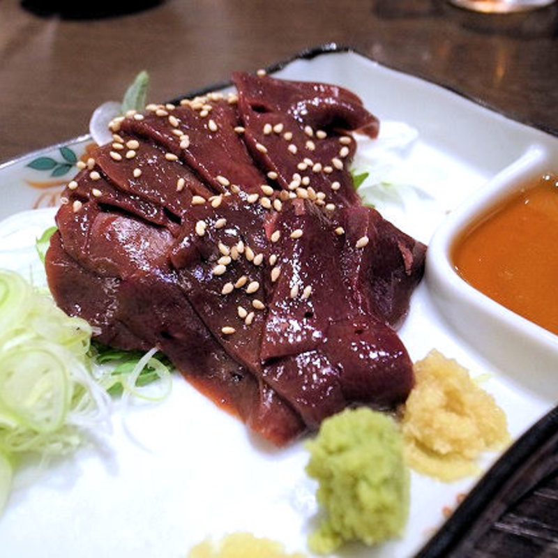 馬レバ刺し(かぼちゃ 神田店 )