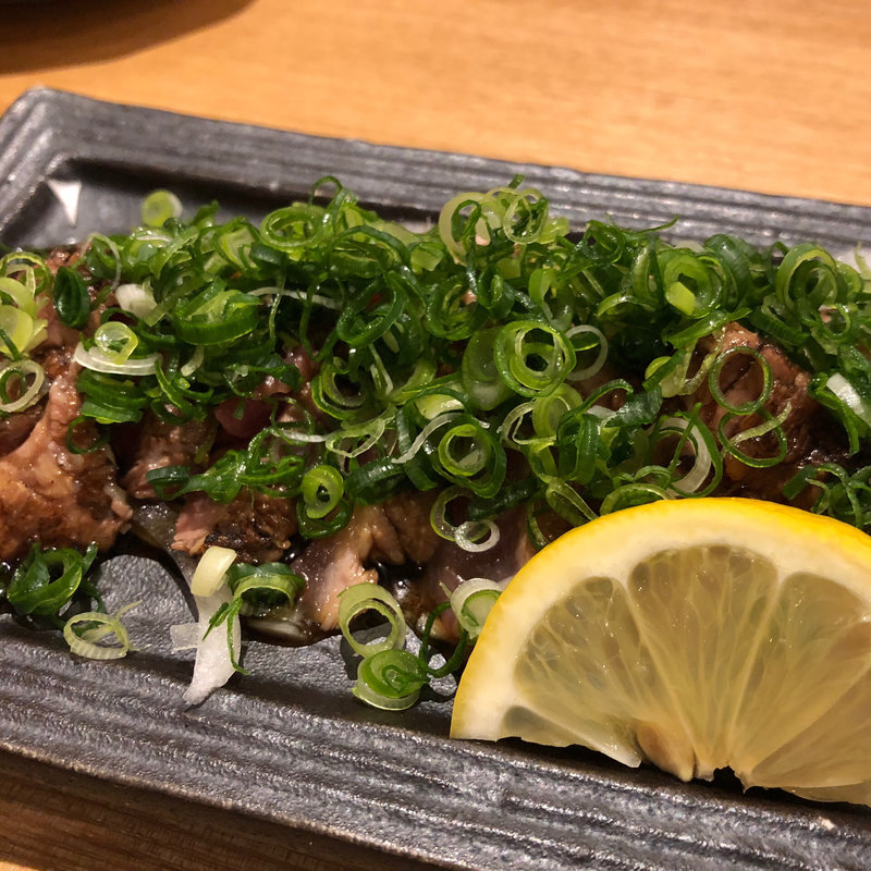 鶏のたたき(個室居酒屋 バリチカ 製作所)