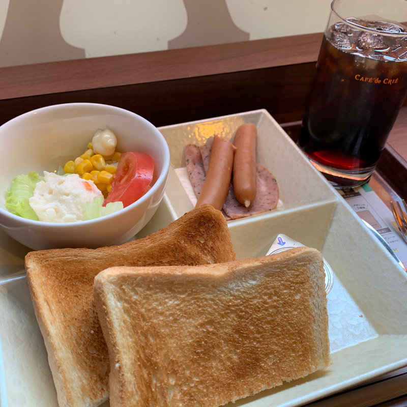 ソーセージプレート(カフェ・ド・クリエ名駅西口店)