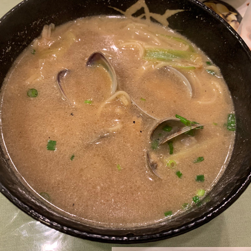 活あさりそば(吉兆 中華街店)